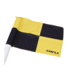 Cawila LIGA Eckfahne DUO 35x45cm | Schwarz Gelb