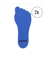 Cawila Marker-System Fuss 21cm 2er Set Blau
