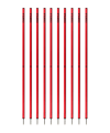 Cawila Academy Slalomstangen 170cm im 10er Set | 33mmx170cm | Rot