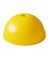 Cawila Hürdenfuss für Stangen mit d25mm Gelb