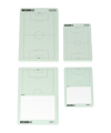 Cawila PRO 50 Blatt A6 Notecards Lehrblock Weiss - weiss
