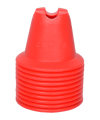 Cawila Mini-Pylone | Trainingskegel | Minihürden | 10er Set | Rot
