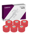 Cawila Sporttape COLOR 3,8cm x 10m 6er Set Rot