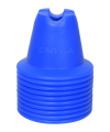 Cawila Mini-Pylone | Trainingskegel | Minihürden | 10er Set | Blau
