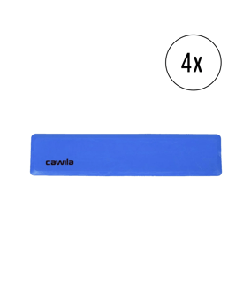Cawila Marker-System Gerade 34 x 7,5cm 4er Set Blau