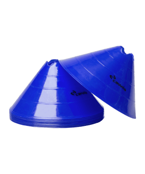 Cawila Markierungshauben L | 10er Set | Durchmesser 30cm, Höhe 15cm | blau