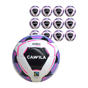 Cawila 12x MISSION HYBRID LITE Fairtrade 350g Trainingsball Gr. 5
