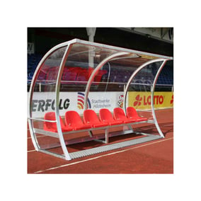 Cawila Spielerkabine Exklusiv 6 Sitze 3,0 m breit