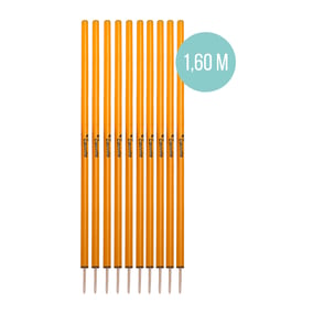 Cawila Slalomstange L (Ø 33 mm, 1,6m) Orange