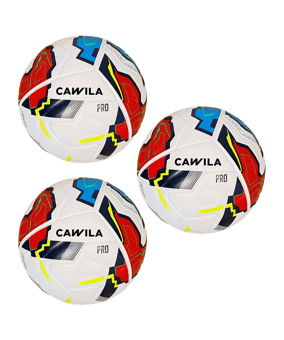 Cawila MISSION INVERTER Fairtrade Spielball 3x Gr. 5 Weiss
