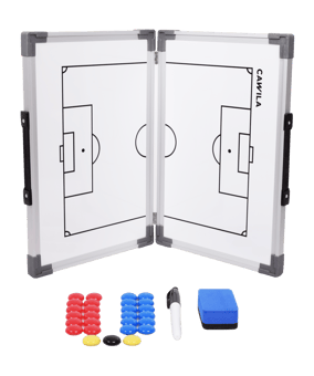 Cawila Taktiktafel Fussball klappbar | 45 x 60cmWeiss