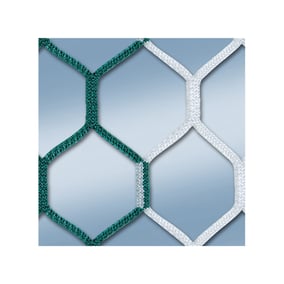 Cawila Tornetz HEXA 7,50x2,50m | Tiefe 0,8x2,0m | Maschenweite 12cm | Stärke 4mm | grün/weiß Cawila Tornetz HEXA 7,50x2,50m | Tiefe 0,8x2,0m | Maschenweite 12cm | Stärke 4mm | grün/weiß