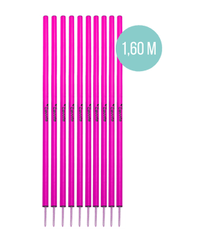 Cawila Slalomstange L (Ø 33 mm, 1,6m) Pink