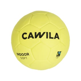 Cawila Fussball Indoor Soft 4 Gelb