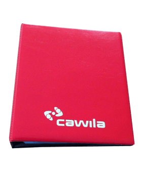 Cawila Spielerpassmappe 15 Passhüllen DIN A6 Pink