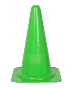 Cawila Markierungskegel L | Training Pylone | 40cm |  Grün