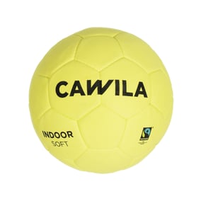 Cawila Fussball Indoor Soft 5 Gelb
