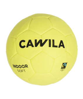 Cawila Indoor Soft Fairtrade Trainingsball Gr. 5 Gelb