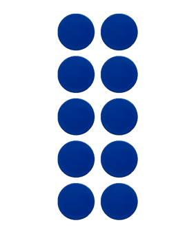 Cawila PRO Rundmagnet 10er Set 20mm Blau