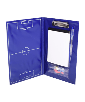 Cawila Fußball Taktikmappe Blau