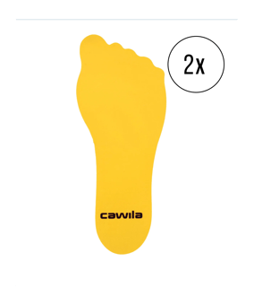 Cawila Marker-System Fuss 21cm 2er Set Gelb