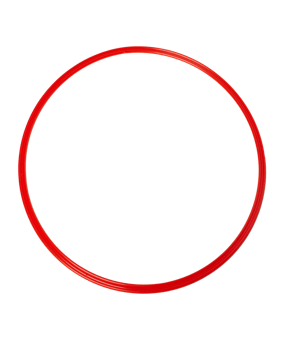 Cawila Koordinationsring | Trainingsringe Fußball | Durchmesser 70cm | Rot