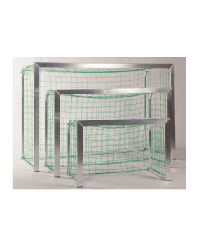 Alu - Mini-Fußballtor 120 x 80 cm | Netz- bügel einklappbar | inkl. Netz
