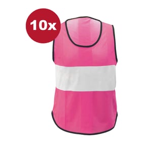 Cawila Trainingsleibchen TEAM 10er Set Mini Pink