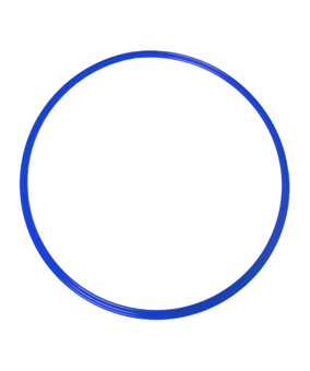 Cawila Koordinationsring | Trainingsringe Fußball | Durchmesser 70cm | Blau