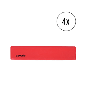 Cawila Marker-System Gerade 34cm 4er Set Rot
