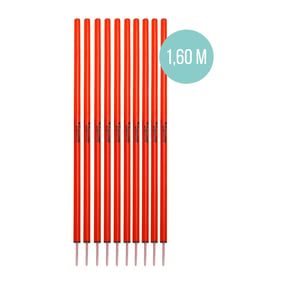 Cawila Slalomstange L (Ø 33 mm, 1,6m) Rot
