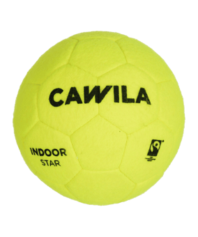 Cawila Indoor Star Fairtrade Trainingsball Gr. 5 Gelb