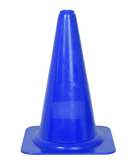 Cawila Markierungskegel L | Training Pylone | 40cm | Blau